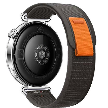Huawei Watch GT6 41mm Uyumlu Kordon Trail Loop Cırtlı Yumuşak Kumaş Şık Kordon