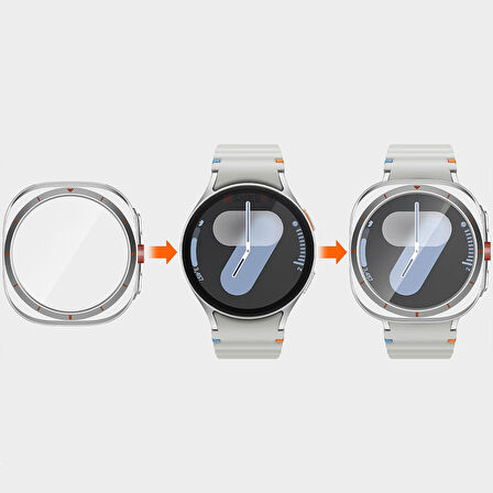 Samsung Galaxy Watch 6 40mm Ultra Dönüştürücü Kasa Koruyucu