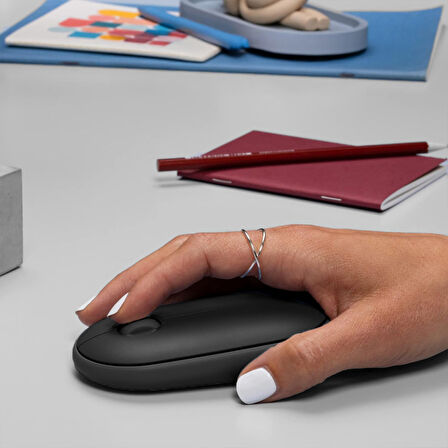 Tüm Android Ve Smart Tv Modelleriyle Uyumlu B220 50-092706 Sessiz Optik Kablosuz Mouse Pilli