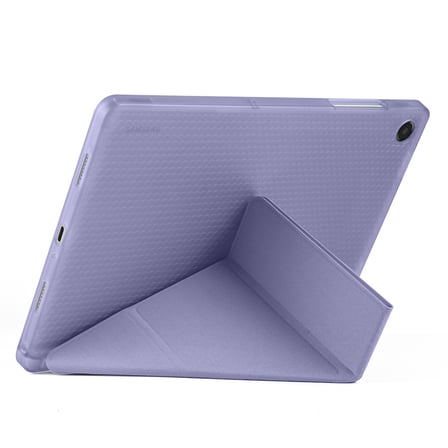 Samsung Galaxy Tab A11 Plus 11 Inc SM-X230 Üçgen Katlanabilir Kalemlikli Yatay Dikey Standlı Kılıf