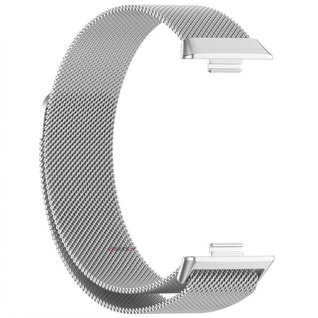 Huawei Watch Fit 5 Pro Uyumlu Milanese Örgü Metal Mıknatıslı Ayarlanabilir Kordon