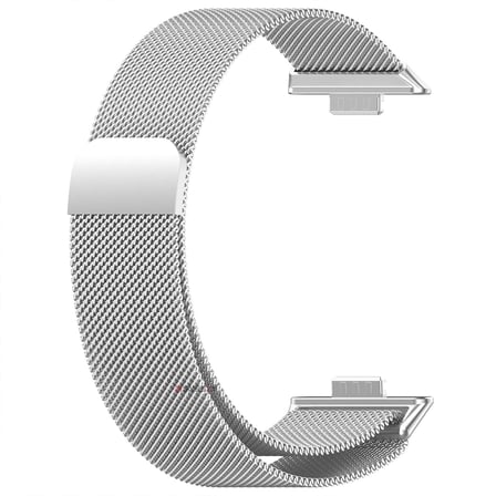 Huawei Watch Fit 5 Pro Uyumlu Milanese Örgü Metal Mıknatıslı Ayarlanabilir Kordon
