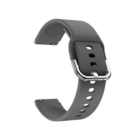 Huawei Watch GT6 41mm İle Uyumlu Yumuşak PureLux Soft Tokalı Silikon Kordon