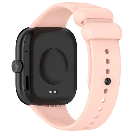 Redmi Watch 5 Uyumlu Kordon Purelux Soft Yumuşak Silikon Kordon Kayış Şık Görünüm