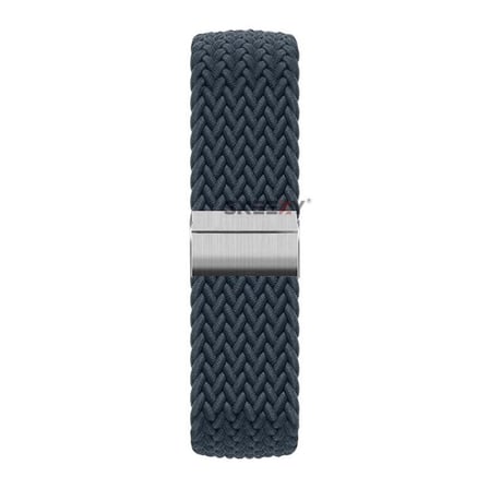 Sneezy Huawei Watch GT5 46mm İle Uyumlu 22mm Metal Klips Solo Fiberlink Örgü Kordon