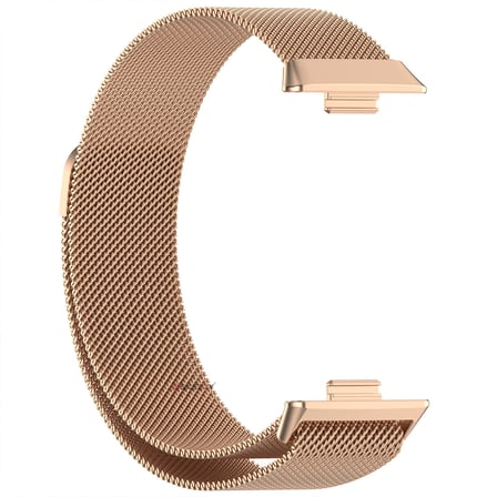 Huawei Watch Fit 5 Uyumlu Milanese Örgü Metal Mıknatıslı Ayarlanabilir Kordon