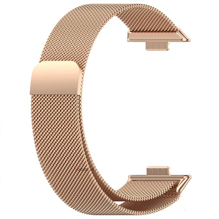 Huawei Watch Fit 5 Uyumlu Milanese Örgü Metal Mıknatıslı Ayarlanabilir Kordon