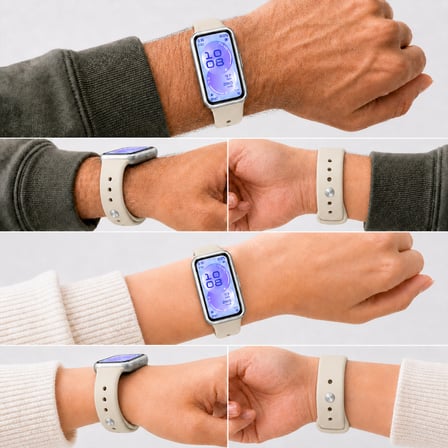 Huawei Band 11 Ve Band 11 Pro Uyumlu Klasik Silikon Kordon Yumuşak Soft Spor Saat 