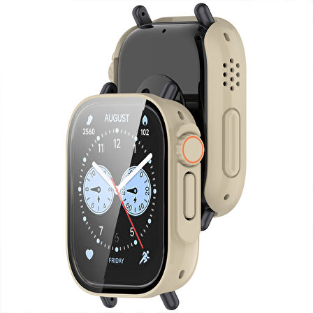 Redmi Watch 5 Lite İle Uyumlu Kasa ve Ekran Koruyucu Watch Ultra Saat Görünüm'e Dönüştürücü