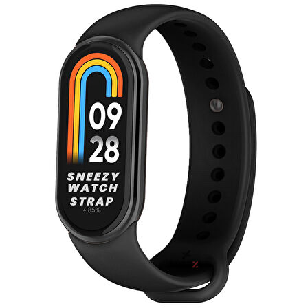 Sneezy Mİ Band 9 İle Uyumlu PureLux Soft Silikon Kordon