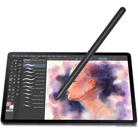 Samsung Galaxy Tab S6 Lite P610 P620 İle Uyumlu Spen Stylus Tablet Kalemi Yedek Uç Seti
