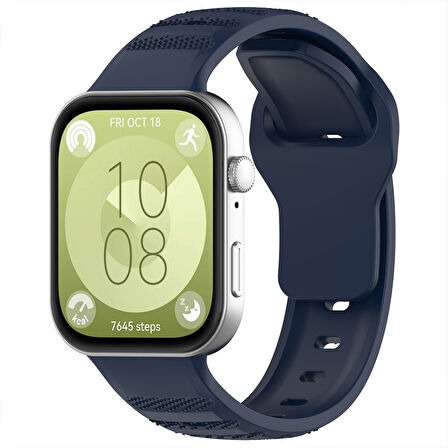 Huawei Watch Fit 3 Uyumlu Nomad Tasarım A+ Kalite Soft Silikon Kordon