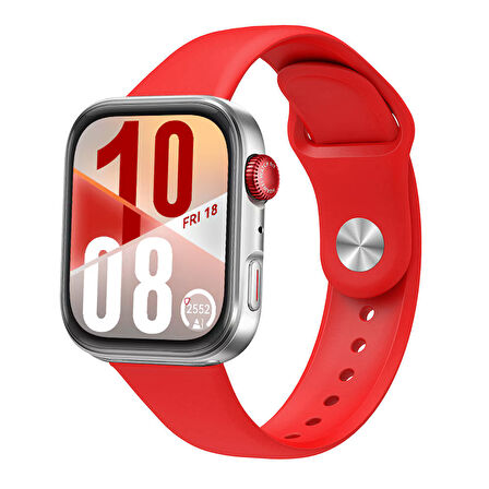 Huawei Watch Fit 4 Fit 4 Pro İle Uyumlu PureLux Tam Uyumlu Yumuşak Soft Silikon Kordon