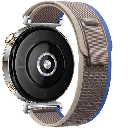 Huawei Watch GT4 41mm Uyumlu Kordon Trail Loop Cırtlı Yumuşak Kumaş Şık Kordon