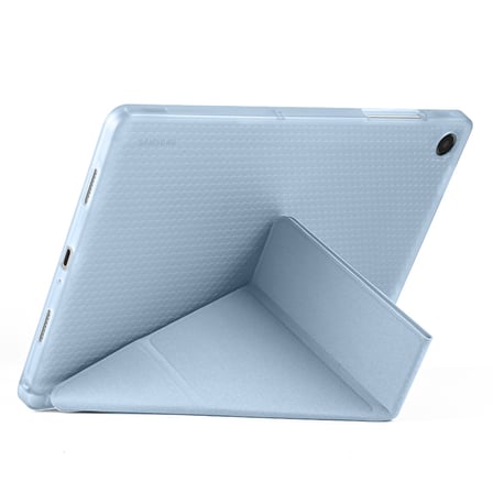 Samsung Galaxy Tab A11 Plus 11 Inc SM-X230 Üçgen Katlanabilir Kalemlikli Yatay Dikey Standlı Kılıf