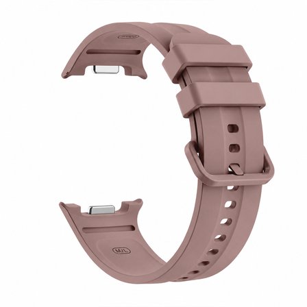 Samsung Galaxy Watch 8 Classic 46mm İle Uyumlu Oluklu Silikon Kordon Ayarlanabilir Spor Saat Kayışı