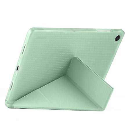 Samsung Galaxy Tab A11 Plus 11 Inc SM-X230 Üçgen Katlanabilir Kalemlikli Yatay Dikey Standlı Kılıf