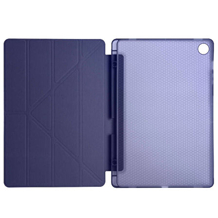 Samsung Galaxy Tab S6 Lite 2024 P620 10.4 İnç Katlanabilir Kalemlikli Standlı Akıllı Kılıf