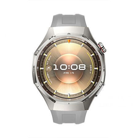 Huawei Watch GT6 Pro 46mm İle Tam Uyumlu Kordon Metal Tokalı Yumuşak Silikon Kordon Kayış