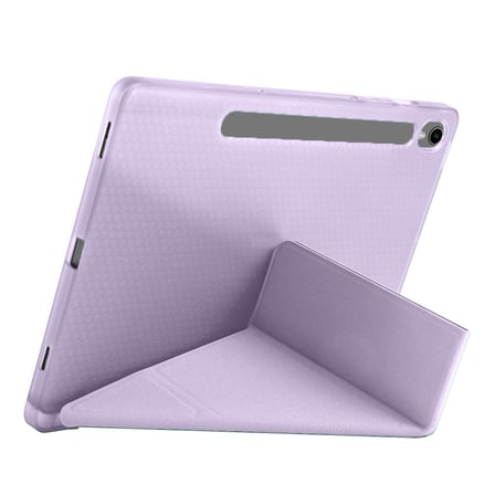 Samsung Galaxy Tab S10 FE 11 Inc SM-X520 Üçgen Katlanabilir Kalemlikli Yatay Dikey Standlı Kılıf