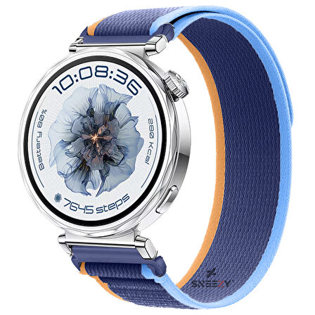 Huawei Watch GT5 41mm Uyumlu Kordon Trail Loop Cırtlı Yumuşak Kumaş Şık Kordon