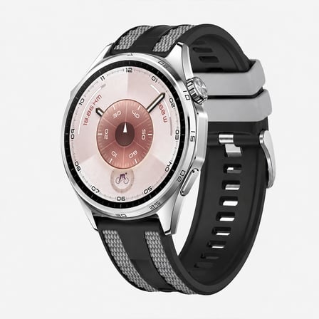 Huawei Watch GT 6 46mm Uyumlu 22mm Outdoor Tasarım Spor Silikon Kordon