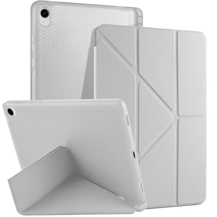 Samsung Galaxy Tab S11 11 Inc SM-X730 Üçgen Katlanabilir Kalemlikli Yatay Dikey Standlı Kılıf