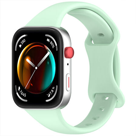 Huawei Watch Fit3 Fit 4 Fit 4 Pro İle Uyumlu İnce Ve Zarif Tasarım Silikon Kordon Kayış