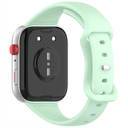 Huawei Watch Fit3 Fit 4 Fit 4 Pro İle Uyumlu İnce Ve Zarif Tasarım Silikon Kordon Kayış