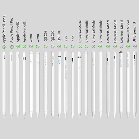 Apple Pencil 1-2 Nesil Pro USB-C Uyumlu Soft Yumuşak Silikon Kalem Tutucu Zarif Ve Rahat Kullanım