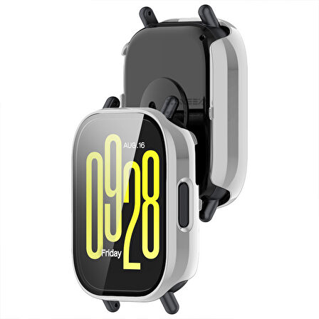 Redmi Watch 5 Active Kasa Uyumlu Kılıf Sert PC Kasa ve Ekran Koruyucu Kılıf