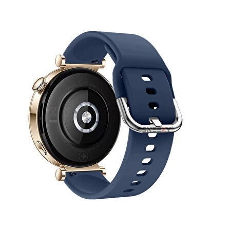 Huawei Watch GT5 Pro 42mm İle Uyumlu Yumuşak PureLux Soft Tokalı Silikon Kordon