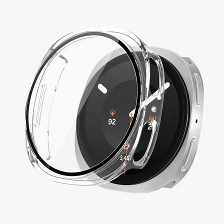 Samsung Galaxy Watch 9 40mm Uyumlu Kılıf Sert PC Kasa ve Ekran Koruyucu Kılıf