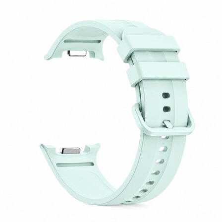 Samsung Galaxy Watch 8 Classic 46mm İle Uyumlu Oluklu Silikon Kordon Ayarlanabilir Spor Saat Kayışı