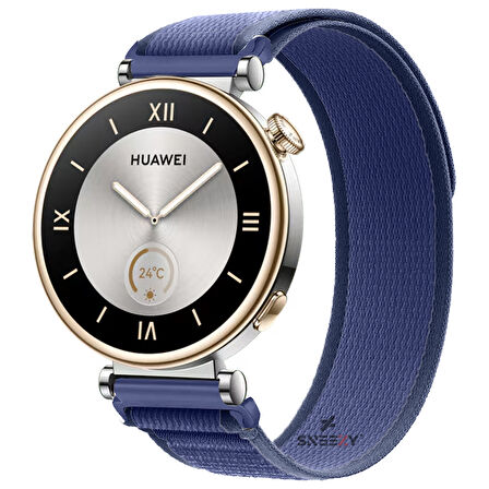 Huawei Watch GT4 41mm Uyumlu Kordon Trail Loop Cırtlı Yumuşak Kumaş Şık Kordon