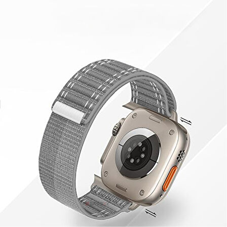Apple Watch Uyumlu 44 45 46mm Utra 49mm Fabric Spor Yumuşak Kumaş Kordon Seri 2 3 4 5 6 Se 7 8 9 10