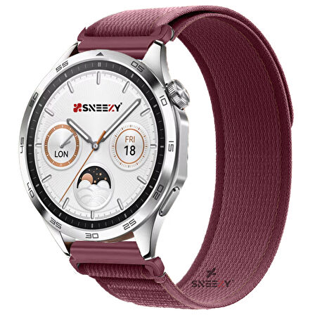 Huawei Watch GT4 46mm Uyumlu Kordon Trail Loop Yumuşak Kumaş Kordon
