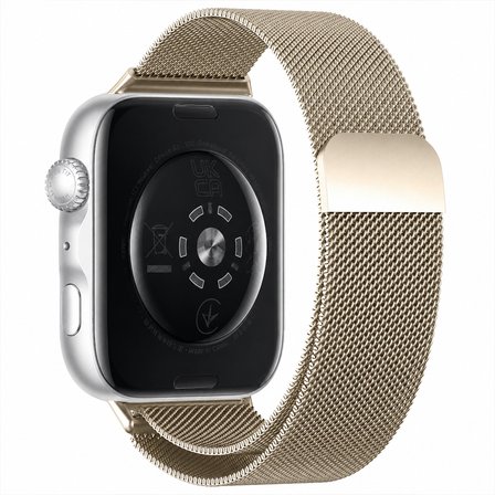 Huawei Watch Fit 5 Pro Uyumlu Milanese Örgü Metal Mıknatıslı Ayarlanabilir Kordon