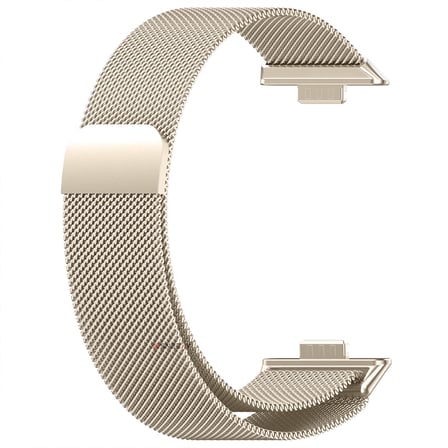 Huawei Watch Fit 5 Pro Uyumlu Milanese Örgü Metal Mıknatıslı Ayarlanabilir Kordon