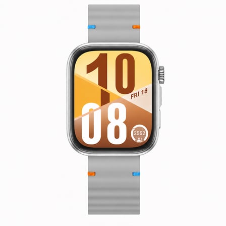 Huawei Watch Fit 4 ve Fit 4 Pro İle Uyumlu Dalga Desenli Tokalı Yumuşak Soft Silikon Kordon