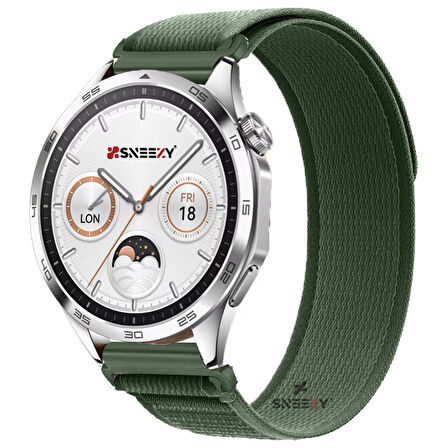 Huawei Watch GT4 46mm Uyumlu Kordon Trail Loop Yumuşak Kumaş Kordon