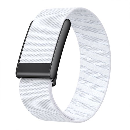 Sneezy WHOOP Peak 5.0 ile Uyumlu Nylon Loop Ayarlanabilir Spor Kordon Siyah Metal Kasalı