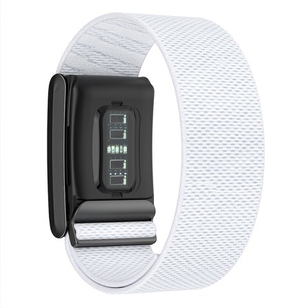 Sneezy WHOOP Peak 5.0 ile Uyumlu Nylon Loop Ayarlanabilir Spor Kordon Siyah Metal Kasalı