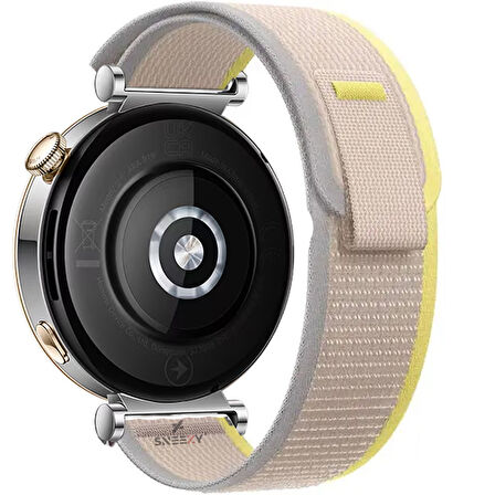 Huawei Watch GT5 41mm Uyumlu Kordon Trail Loop Cırtlı Yumuşak Kumaş Şık Kordon