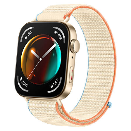 Huawei Watch Fit 4 Fit 4 Pro Fit 3 Uyumlu Ayarlanabilir Cırt Cırtlı Yumuşak Spor Kumaş Örgü Kordon