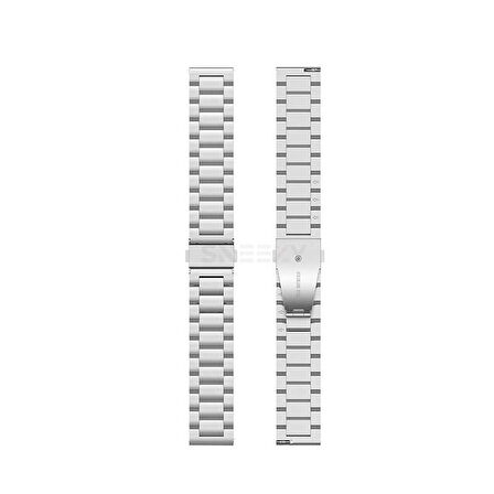 Huawei Watch Gt5 41mm İle Uyumlu Ironweft Paslanmaz Döküm Çelik Metal Kordon