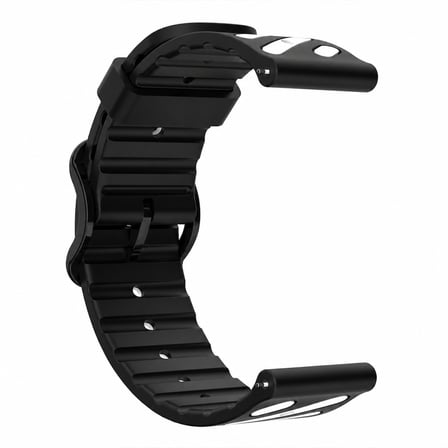 Huawei Watch GT 6 Pro 46 mm Uyumlu Çift Renkli Delikli Silikon Spor Kordon