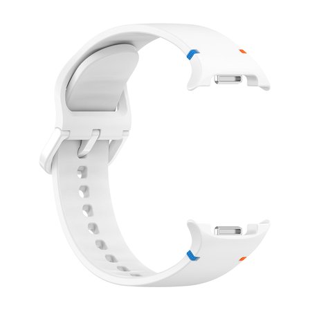 Samsung Galaxy Watch 9 44mm 40mm İle Uyumlu Metal Tokalı Spor Silikon Kordon