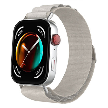 Huawei Watch Fit 3 İle Uyumlu Özel Frost Tasarım Alpine Loop Dayanıklı Akıllı Saat Kayışı