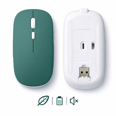 Profesyonel Kablosuz Mouse Bluetooth Dongle Destekli Şarjlı Batarya Sessiz ve Ergonomik Tasarım